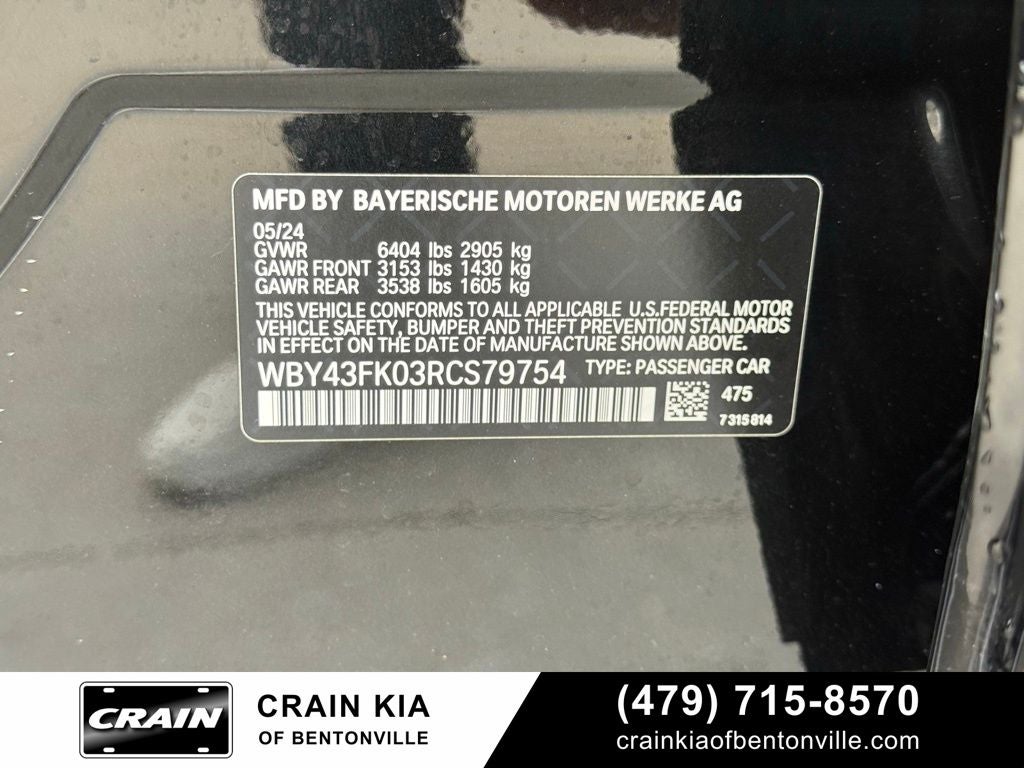 2024 BMW i5 M60 - AWD / PANORAMIC SUNROOF / CLEAN CARFAX