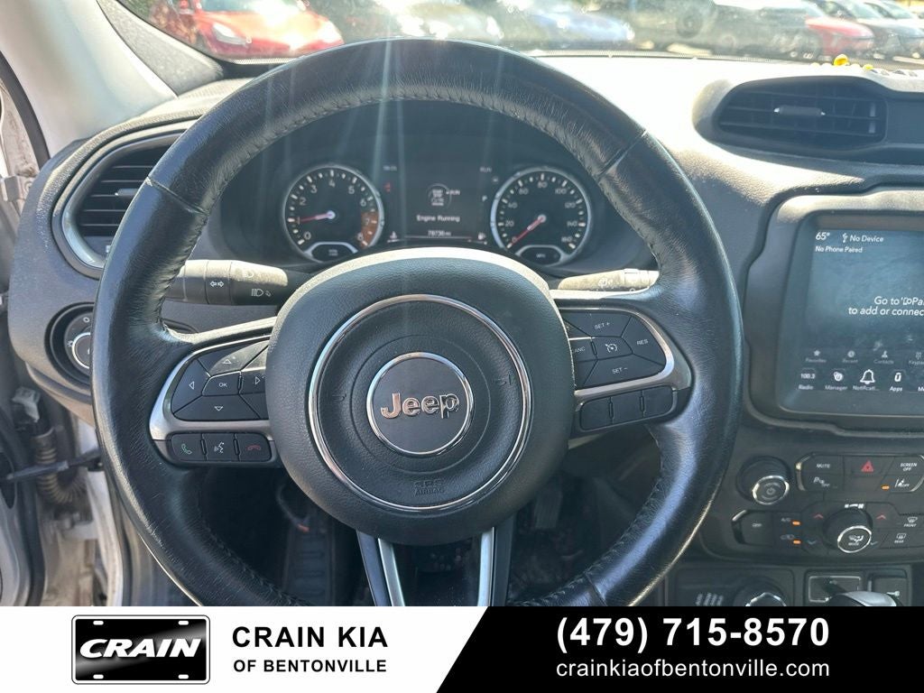 2018 Jeep Renegade Limited - 4WD / PANORAMIC SUNROOF / CLEAN CARFAX