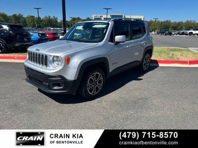 2018 Jeep Renegade Limited - 4WD / PANORAMIC SUNROOF / CLEAN CARFAX