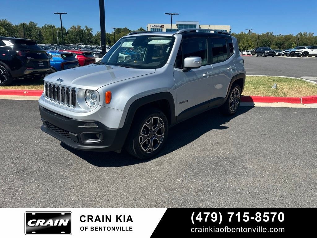 2018 Jeep Renegade Limited - 4WD / PANORAMIC SUNROOF / CLEAN CARFAX