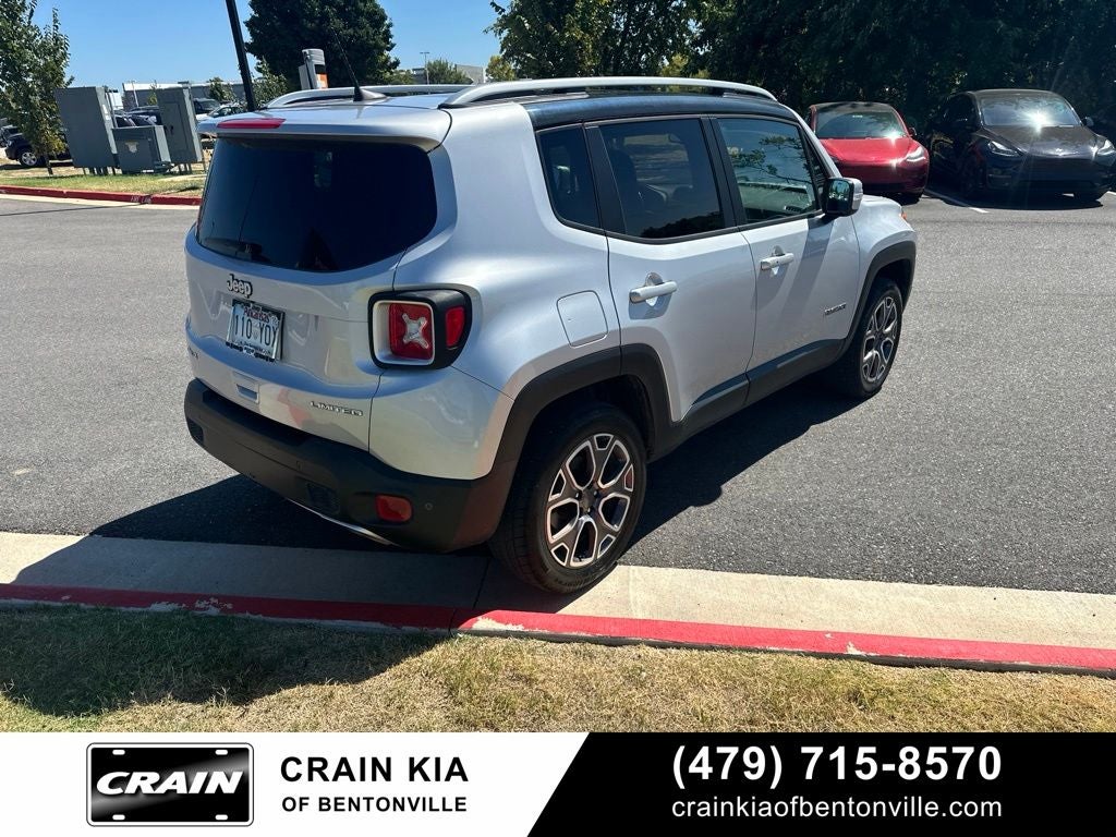 2018 Jeep Renegade Limited - 4WD / PANORAMIC SUNROOF / CLEAN CARFAX