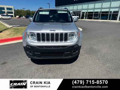 2018 Jeep Renegade Limited - 4WD / PANORAMIC SUNROOF / CLEAN CARFAX
