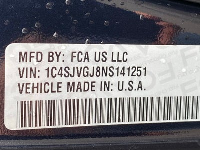 2022 Jeep Grand Wagoneer Series III 4X4 / MOONROOF / NAV