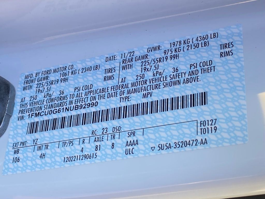 2022 Ford Escape SE HEATED SEATS / REMOTE START