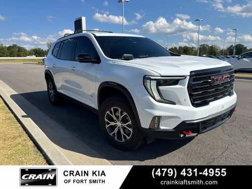 2026 GMC Acadia AT4 ONE OWNER / AWD / HEATED AND COOLED SEATS