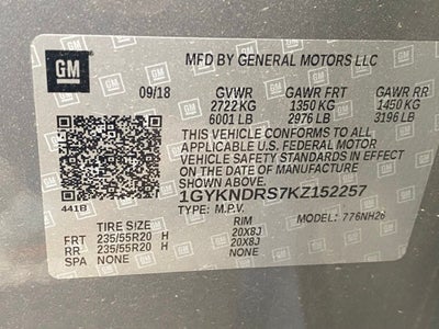 2019 Cadillac XT5 Luxury AWD / HEATED SEATS / MOONROOF