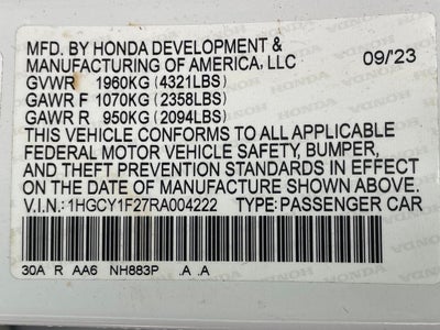 2024 Honda Accord LX