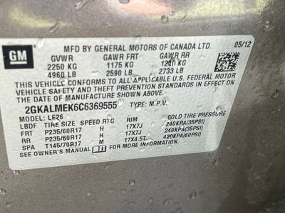 2012 GMC Terrain SLE-1