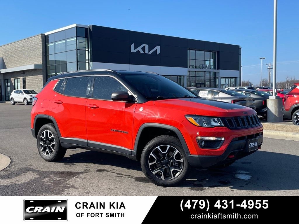 2021 Jeep Compass Trailhawk 4X4 / CLEAN CARFAX