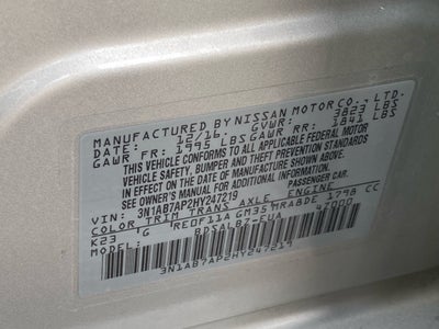 2017 Nissan Sentra S