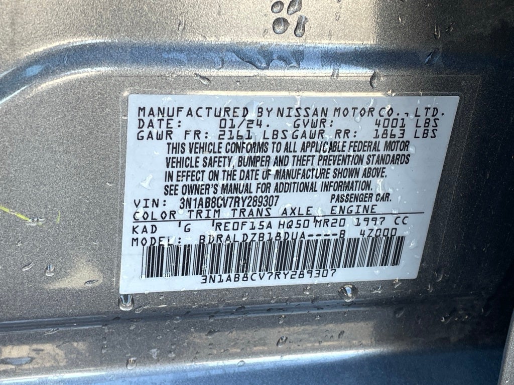 2024 Nissan Sentra SV