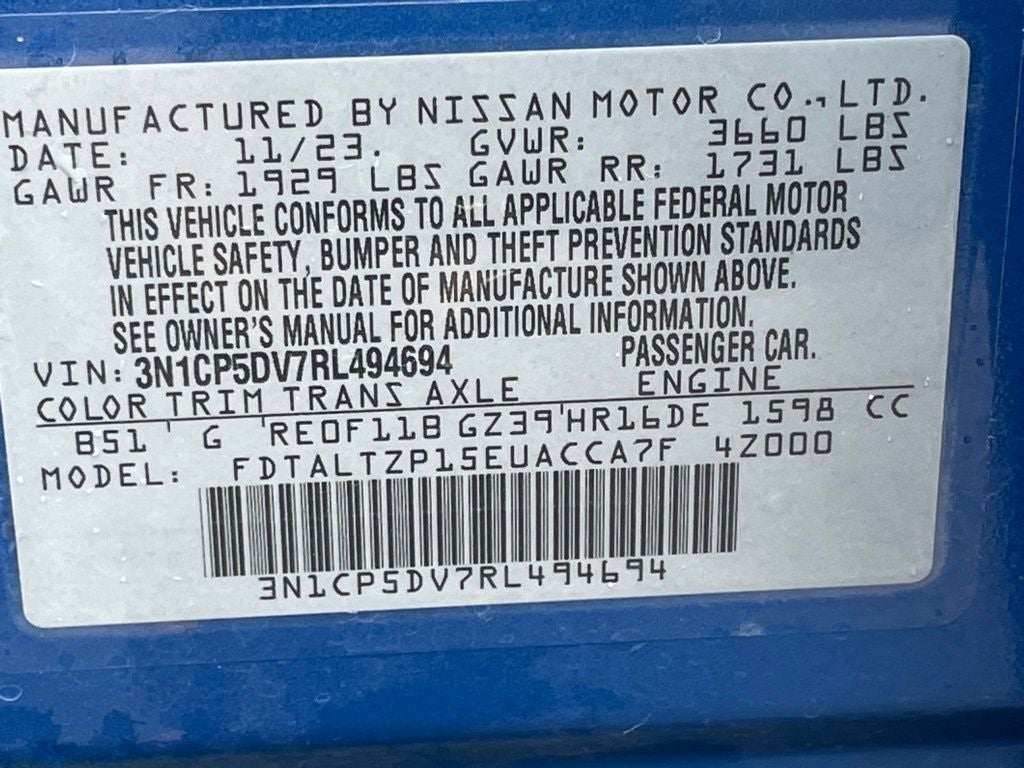 2024 Nissan Kicks SR HEATED SEATS / ONE OWNER