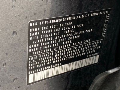 2023 Volkswagen Taos 1.5T S ONE OWNER / BACK UP CAM /