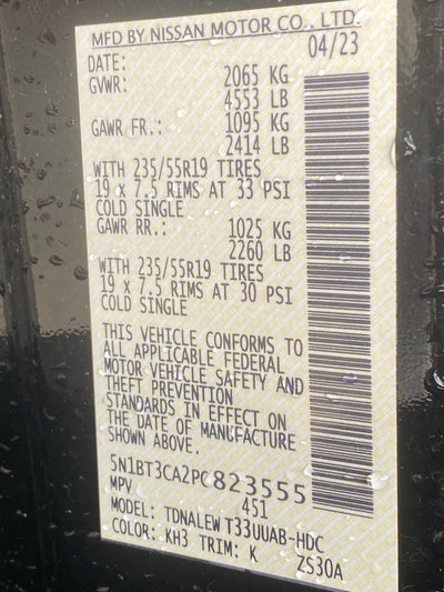 2023 Nissan Rogue SL HEATED SEATS / BOSE AUDIO / ONE OWNER