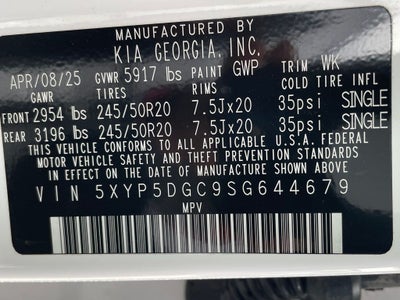 2025 Kia Telluride SX X-Line