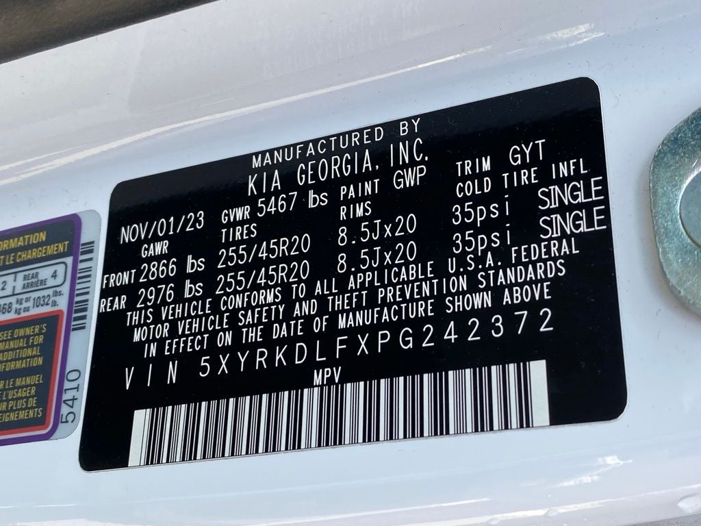 2023 Kia Sorento SX AWD / ONE OWNER / HEATED SEATS