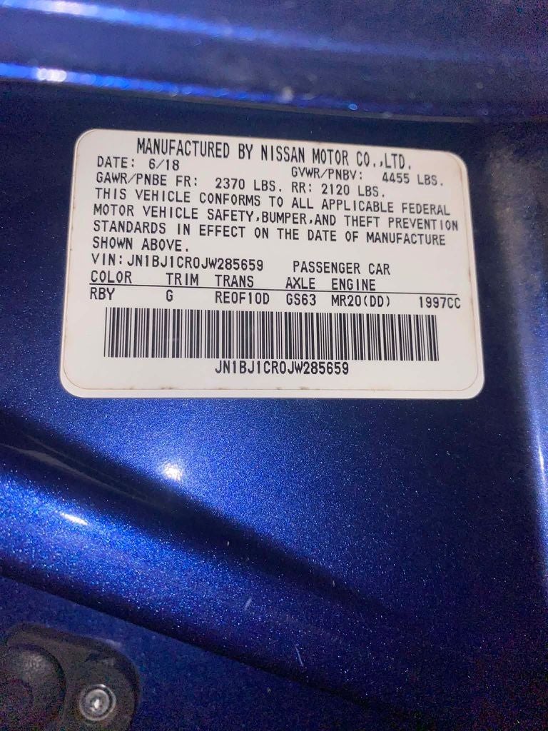 2018 Nissan Rogue Sport S