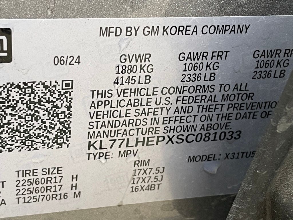 2025 Chevrolet Trax LT HEATED SEATS / ONE OWNER