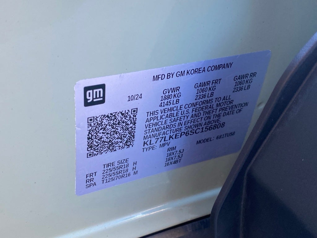 2025 Chevrolet Trax ACTIV HEATED SEATS / ONE OWNER