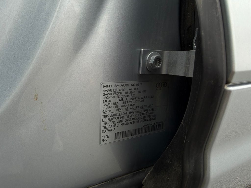 2018 Audi Q7 3.0T Prestige quattro