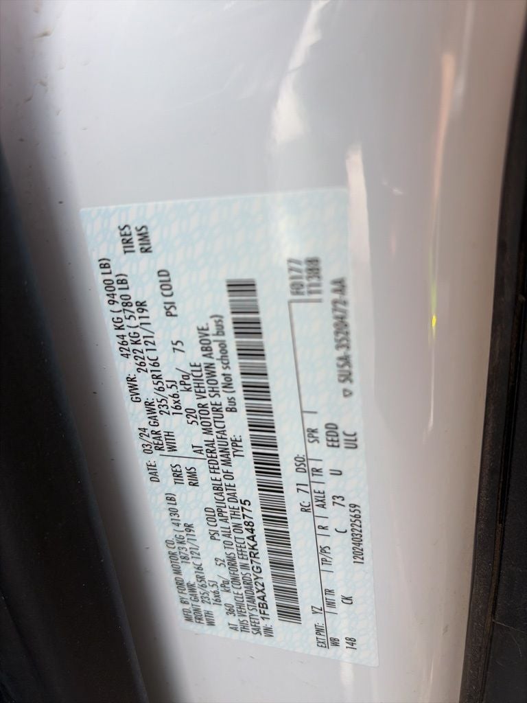 2024 Ford Transit-350 XLT