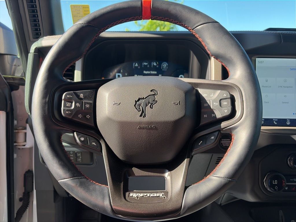 2024 Ford Bronco Raptor 17" BEADLOCK WHEELS, SUEDE SEATING