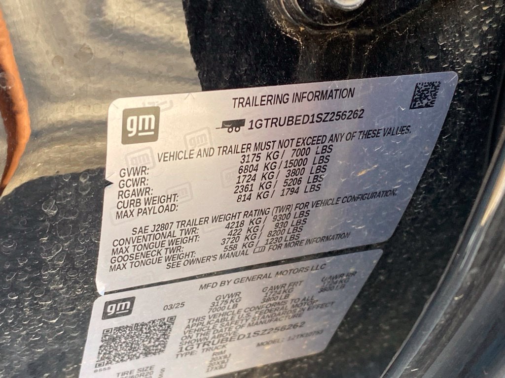 2025 GMC Sierra 1500 SLE