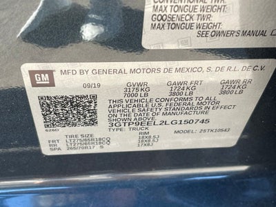 2020 GMC Sierra 1500 AT4