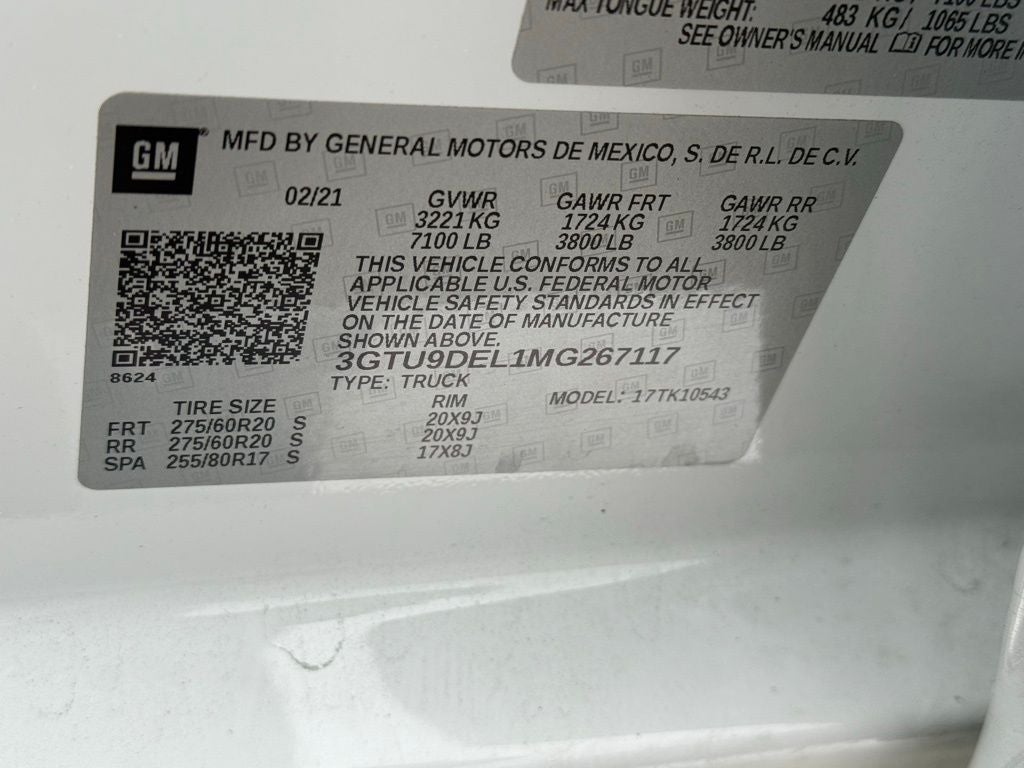 2021 GMC Sierra 1500 SLT