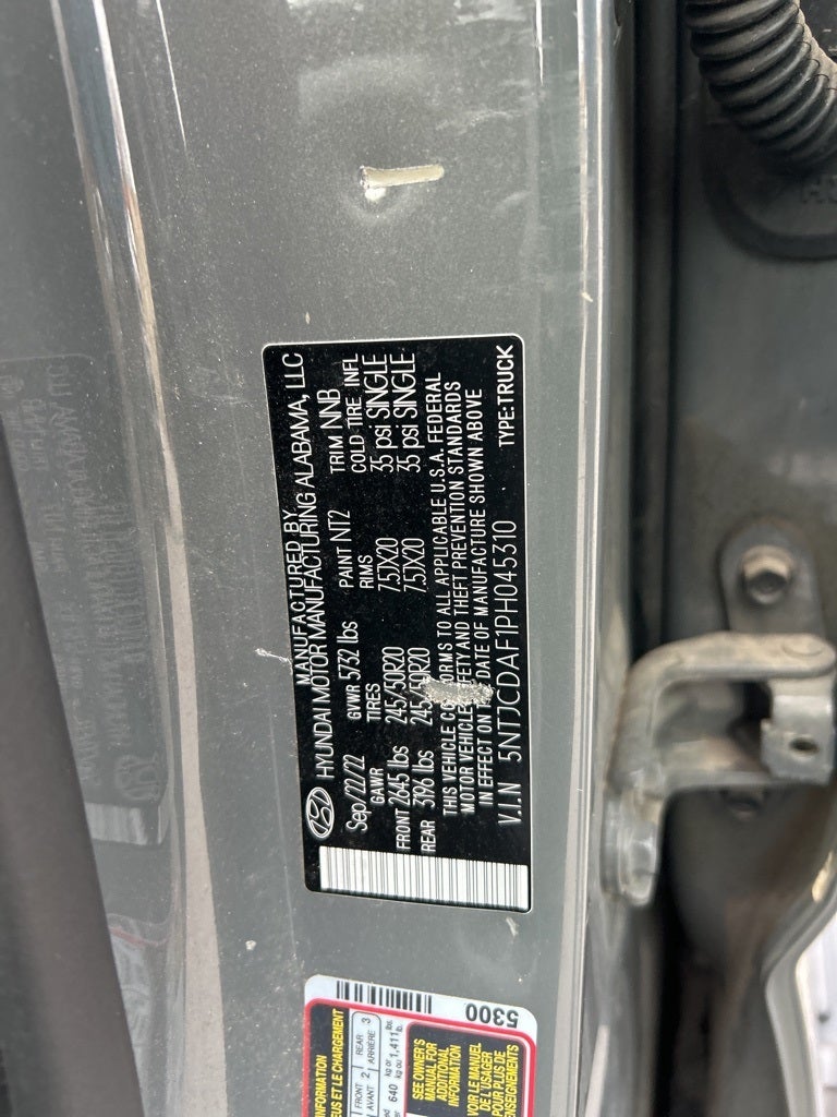 2023 Hyundai Santa Cruz NIGHT