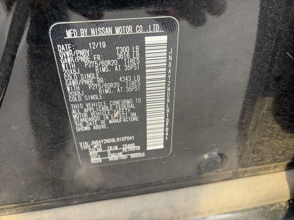 2020 Nissan Armada SL SUPER NICE