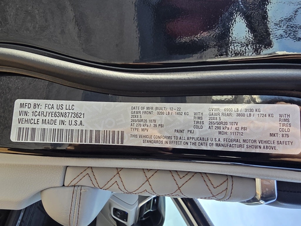 2022 Jeep Grand Cherokee Summit 4xe