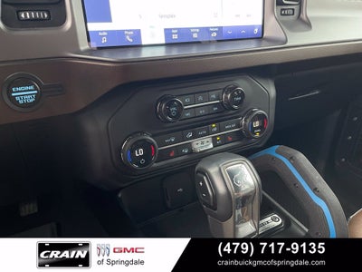 2023 Ford Bronco Outer Banks Sasquatch Package