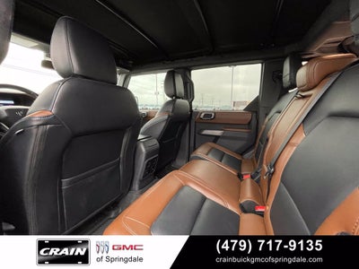 2023 Ford Bronco Outer Banks Sasquatch Package