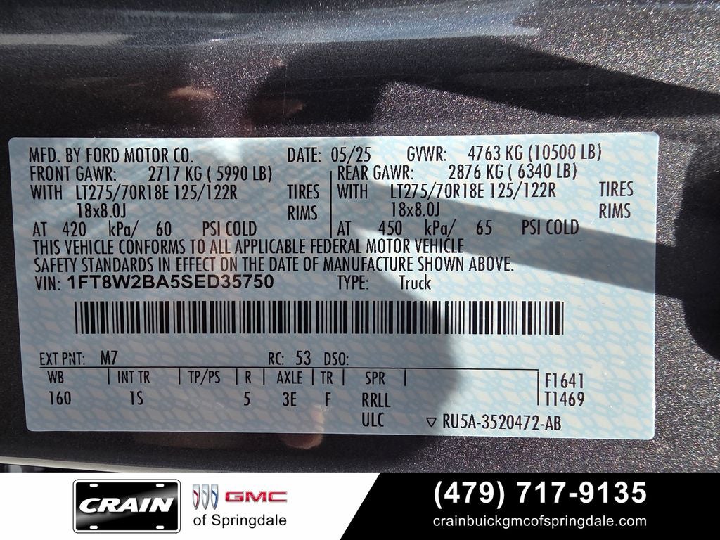 2025 Ford F-250SD XL STX Appearance Package