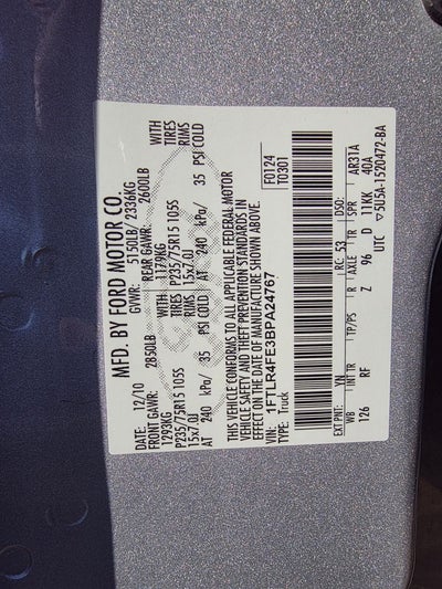 2011 Ford Ranger XLT