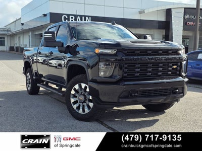 2022 Chevrolet Silverado 2500HD Custom CREW CAB 4X4GAS 6.6 V/8