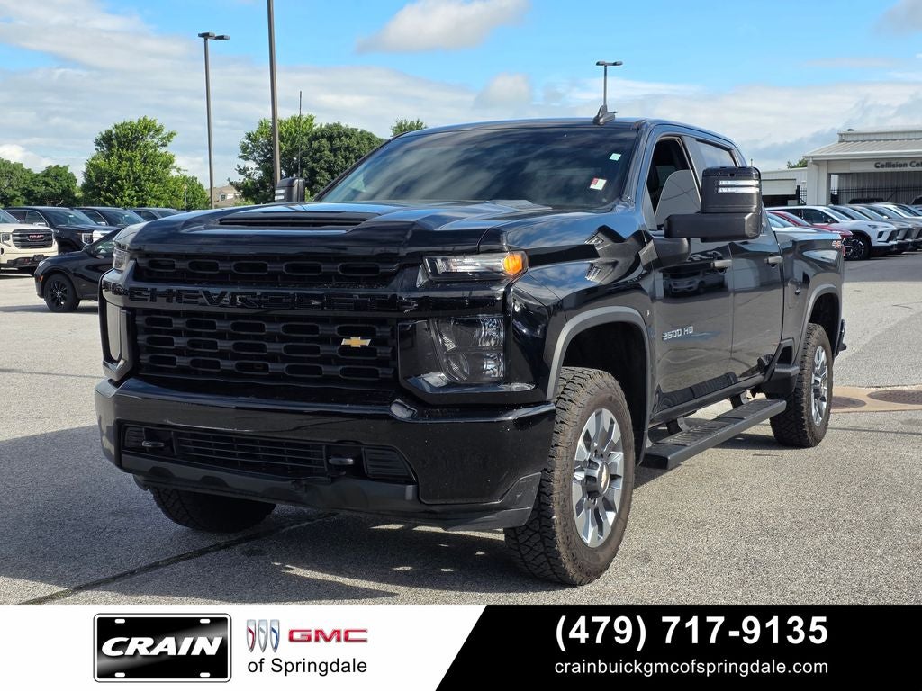 2022 Chevrolet Silverado 2500HD Custom CREW CAB 4X4GAS 6.6 V/8
