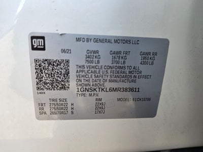 2021 Chevrolet Tahoe High Country