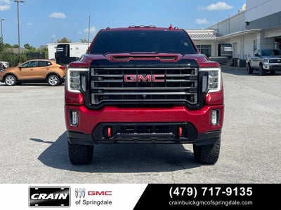 2021 GMC Sierra 2500HD AT4 Premium Plus Package