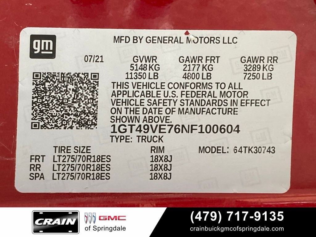 2022 GMC Sierra 3500HD AT4