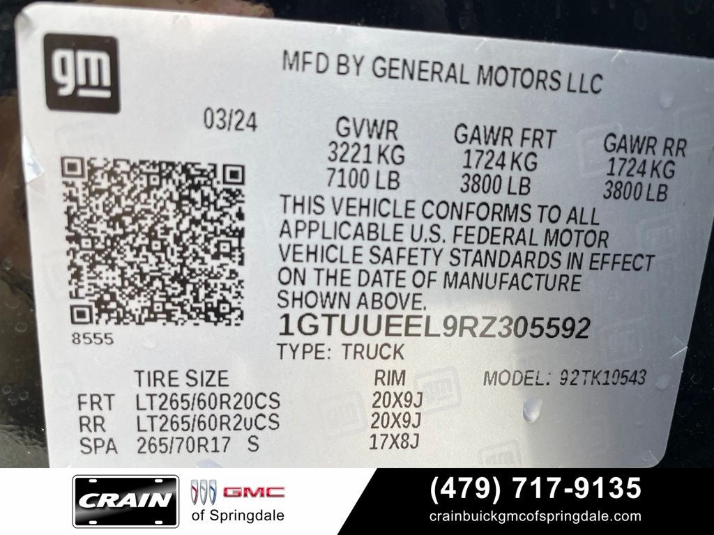 2024 GMC Sierra 1500 AT4 CARBON-PRO EDITION