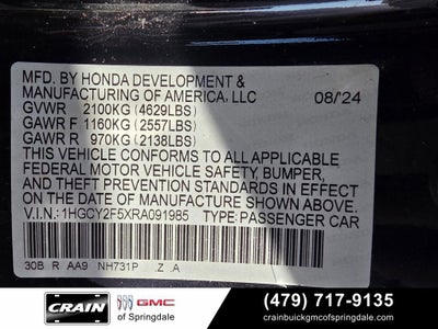 2024 Honda Accord Hybrid Sport HYBRID