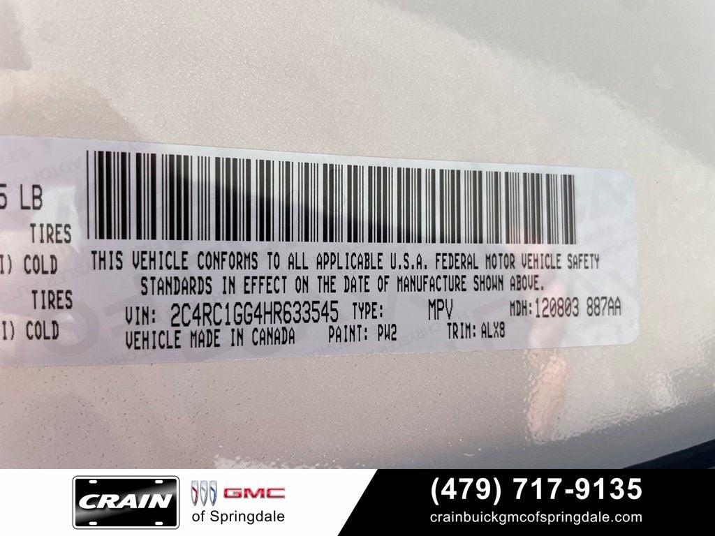 2017 Chrysler Pacifica Limited