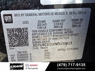 2022 GMC Sierra 1500 Limited Elevation