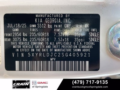 2025 Kia Sorento S