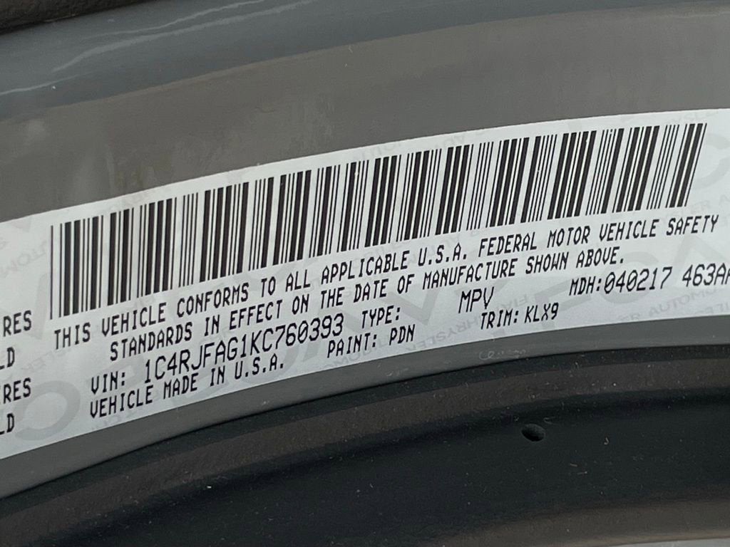 2019 Jeep Grand Cherokee Altitude