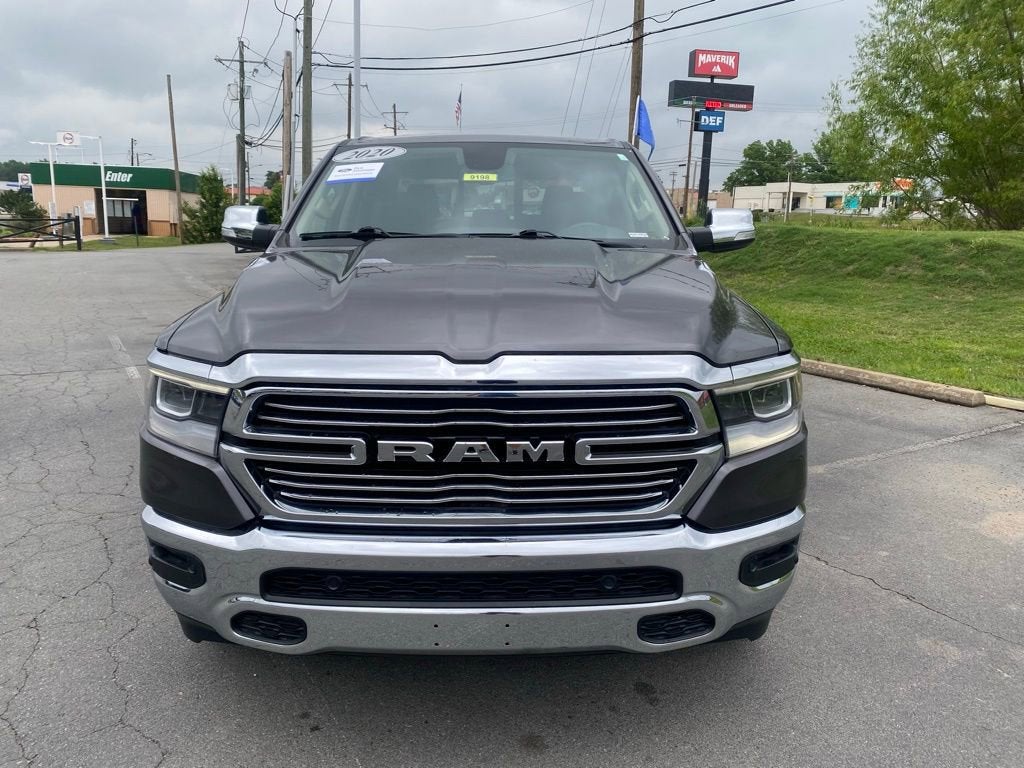 Used 2020 RAM Ram 1500 Pickup Laramie with VIN 1C6SRFJM8LN250166 for sale in Little Rock