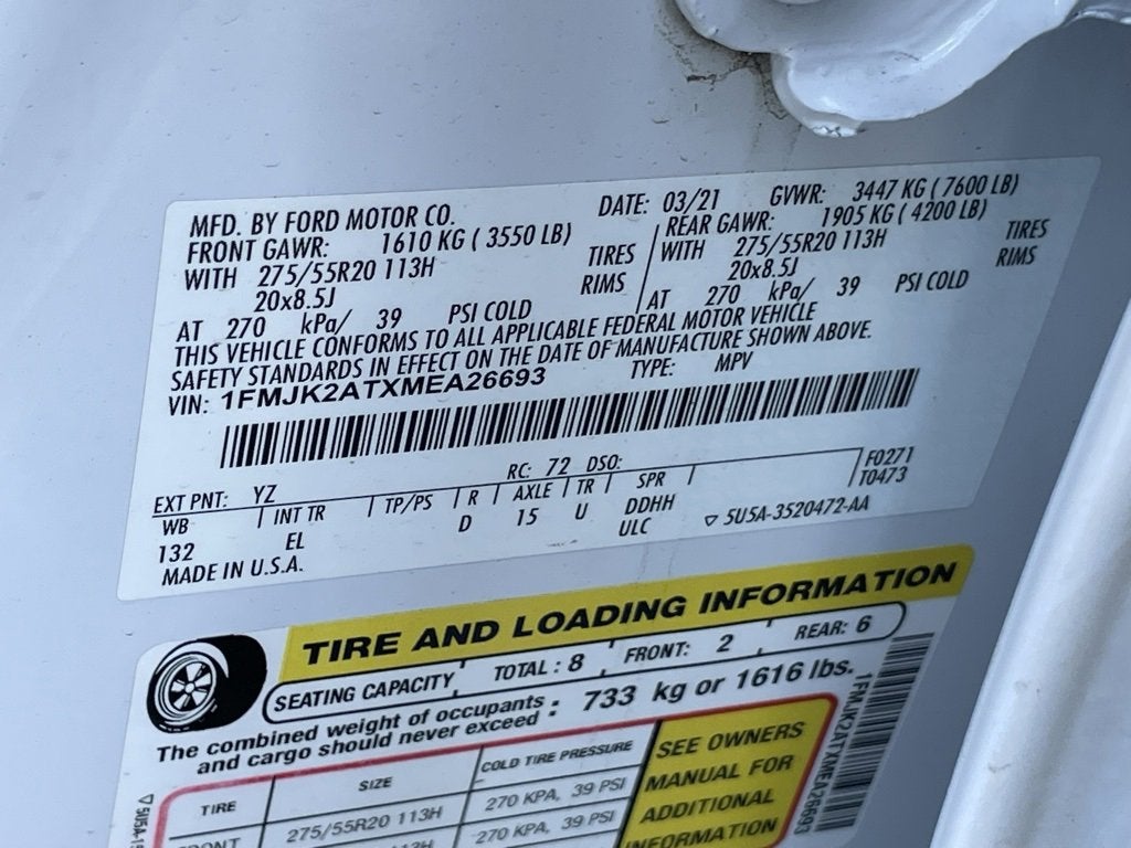 2021 Ford Expedition Max Limited