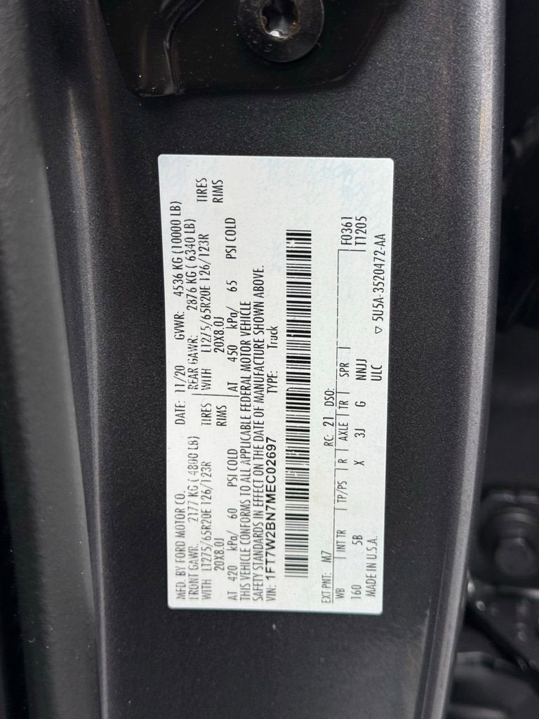 2021 Ford Super Duty F-250 SRW XL